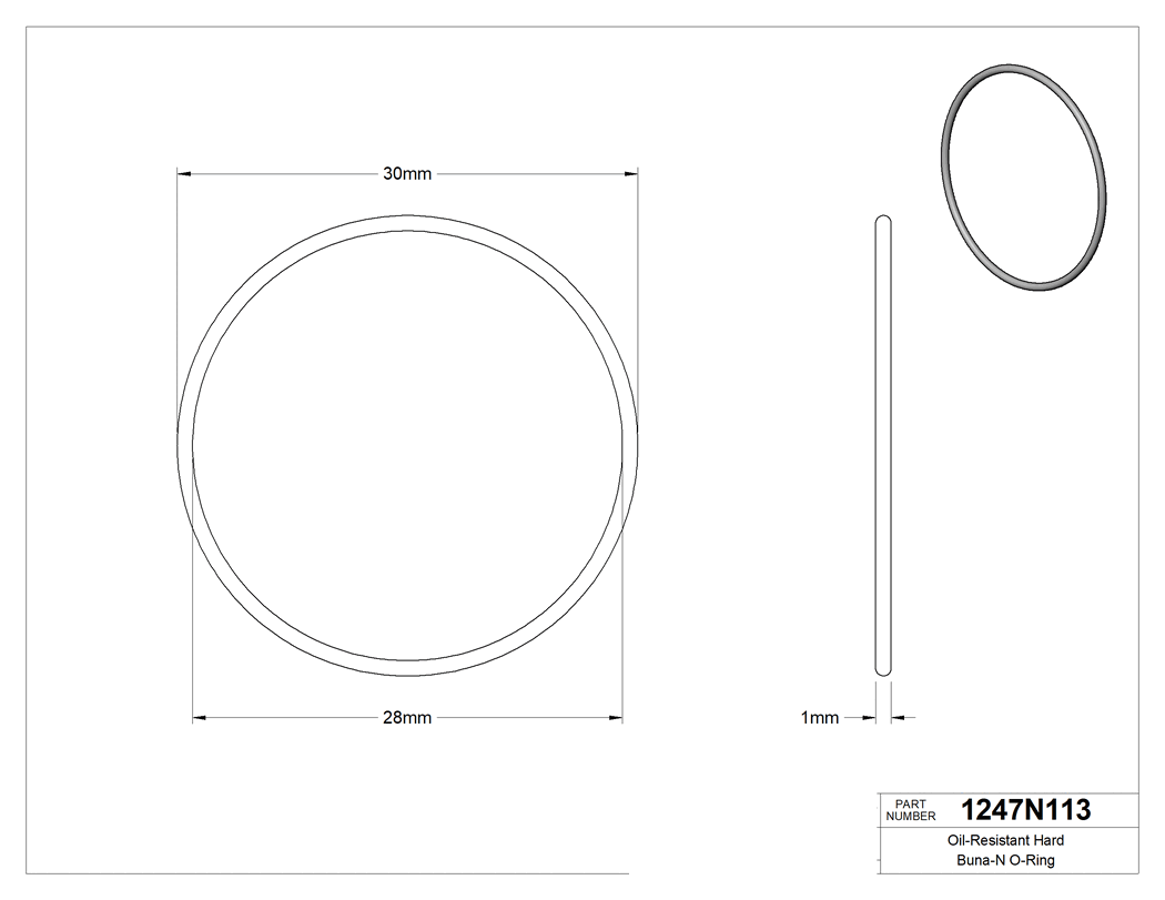 Technical drawing - 1247N113